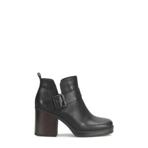 Korks Kari Block Heel Bootie In Black NEW Size 9.5